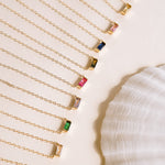 Tiny August Birthstone Necklace - Wander + Lust Jewelry