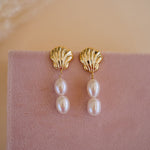 Shelly Pearl Drop Earrings - Wander + Lust Jewelry