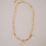 Lyla Pearl Statement Necklace