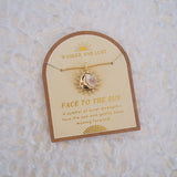 Face to the Sun Pendant Necklace - Wander + Lust Jewelry