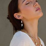 Lyla Keshi Pearl Drop Earrings