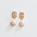 Amelia Pearl Drop Earrings - Wander + Lust Jewelry