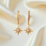Astra Star Huggies - Wander + Lust Jewelry
