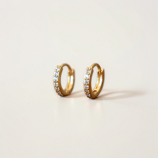 Ava Tiny Hoops - Wander + Lust Jewelry