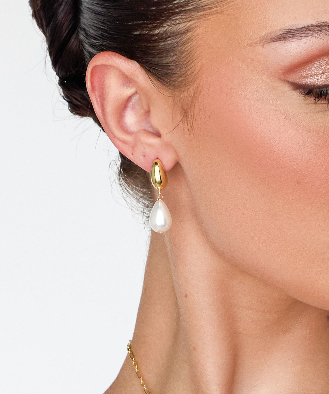 Ella Pearl Drop Earrings - Wander + Lust Jewelry