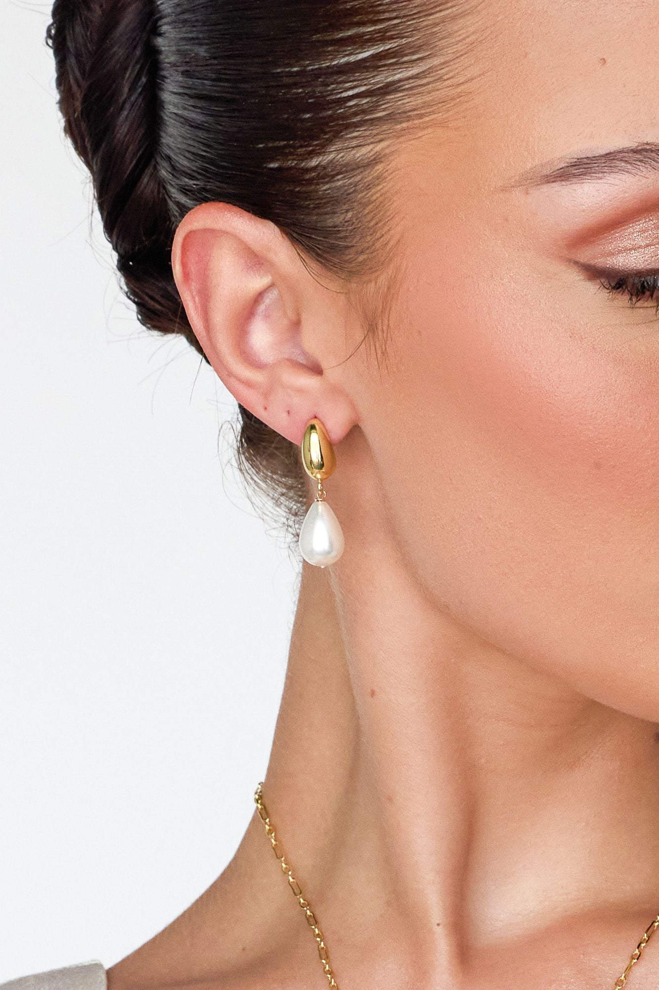 Ella Pearl Drop Earrings - Wander + Lust Jewelry