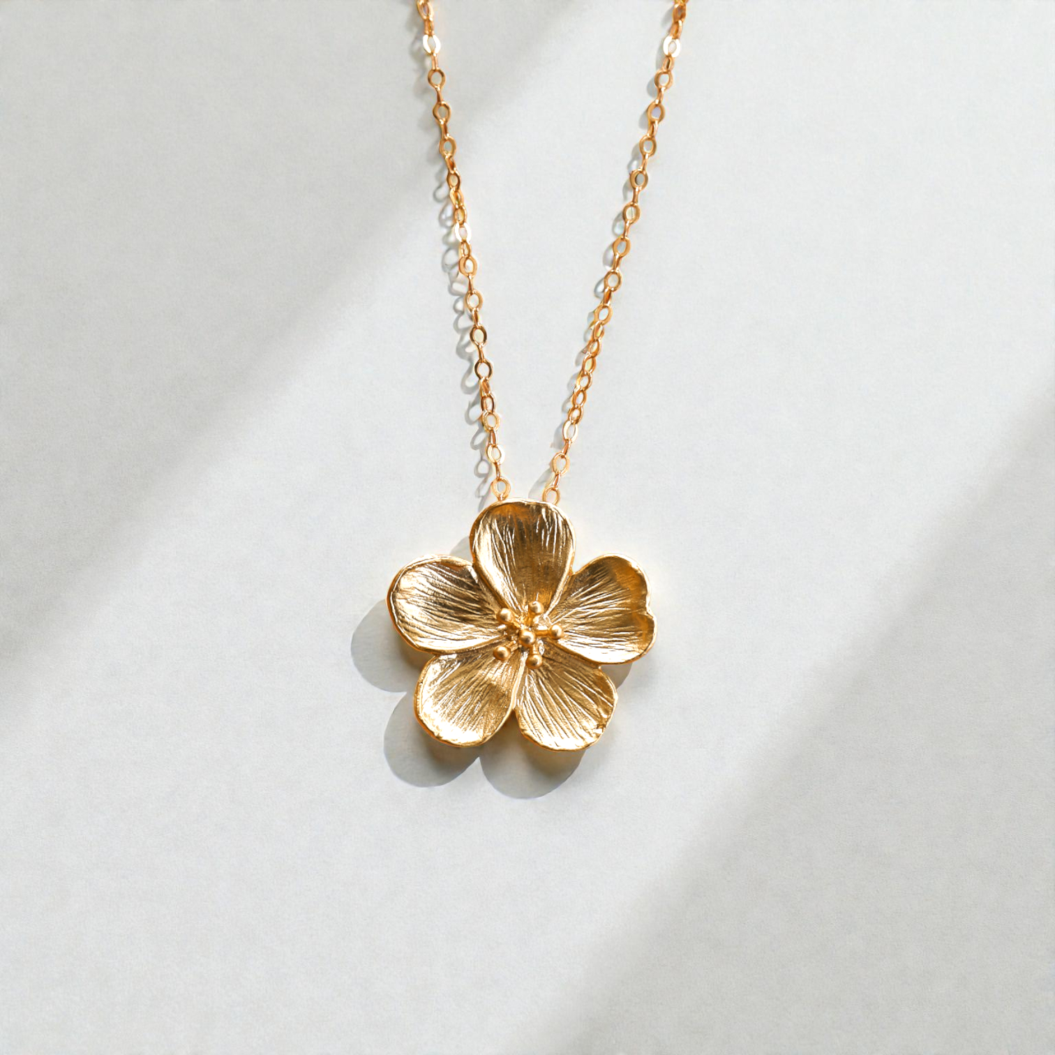 Bloom Gold Necklace - Wander + Lust Jewelry