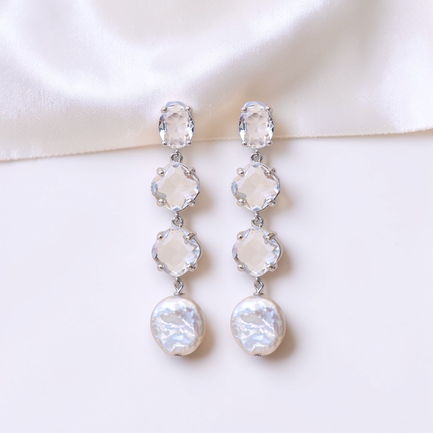 Brynn Pearl Drop Earrings - Wander + Lust Jewelry