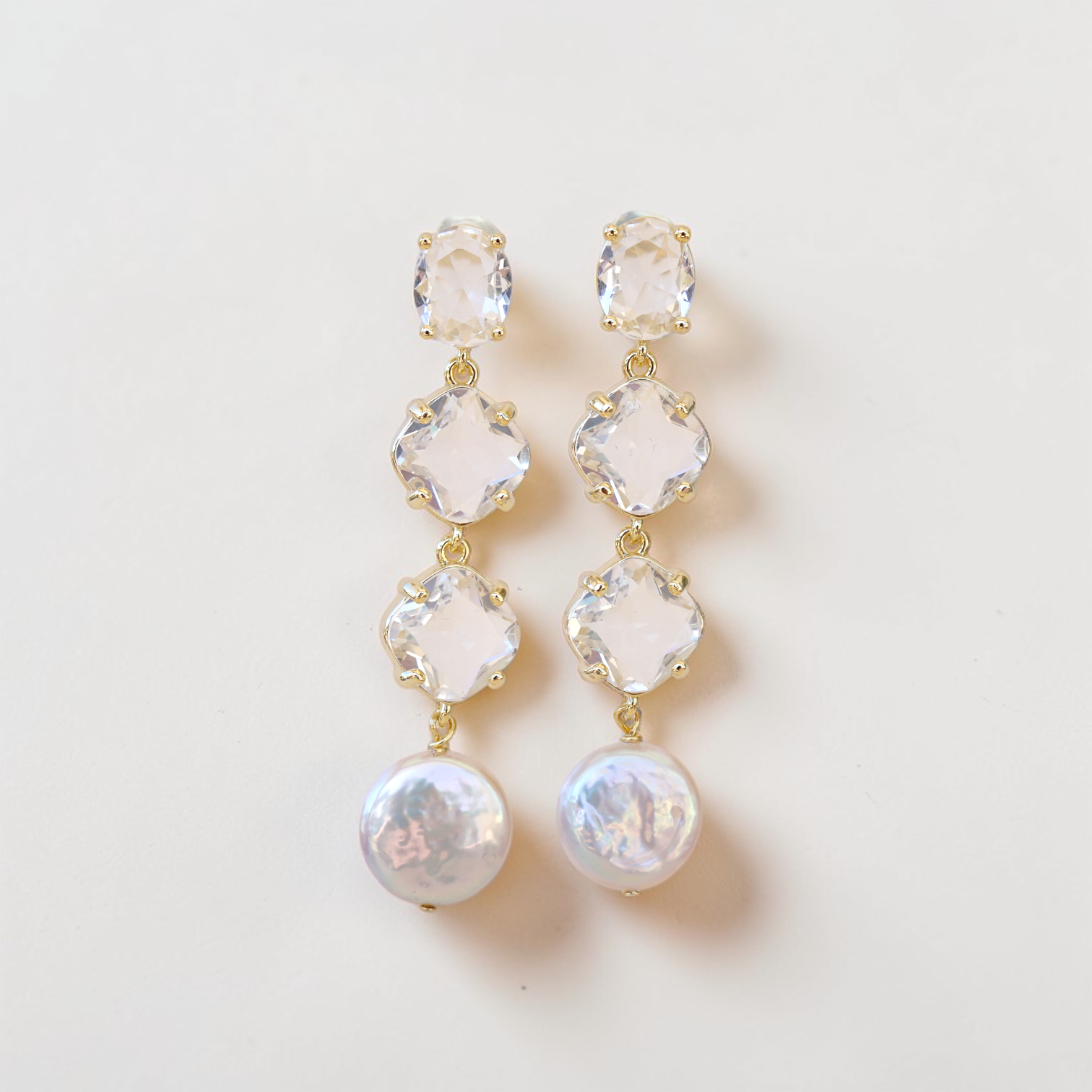 Brynn Pearl Drop Earrings - Wander + Lust Jewelry