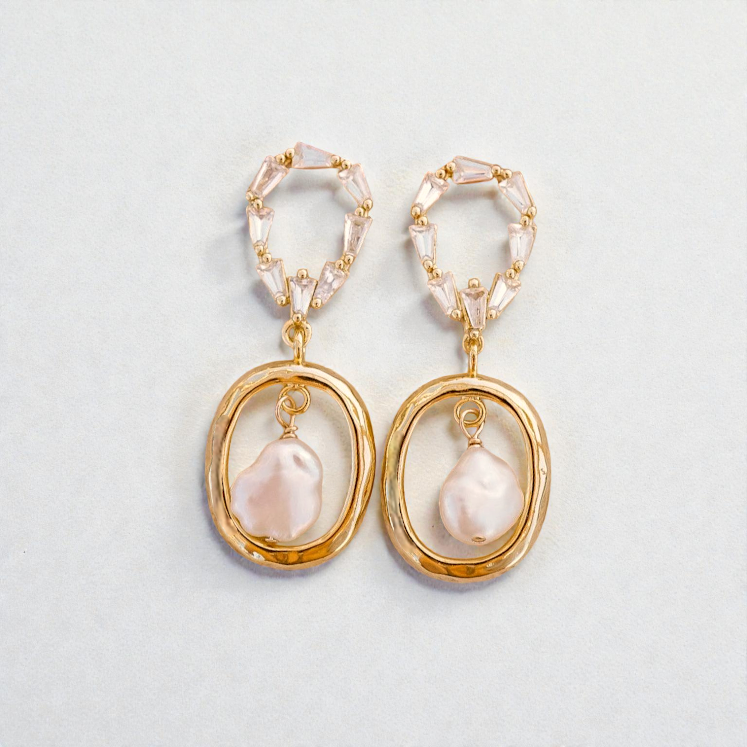 Cassie Pearl Drop Earrings - Wander + Lust Jewelry
