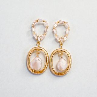 Cassie Pearl Drop Earrings