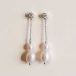 Cosette Pearl Dangle Earrings - Wander + Lust Jewelry