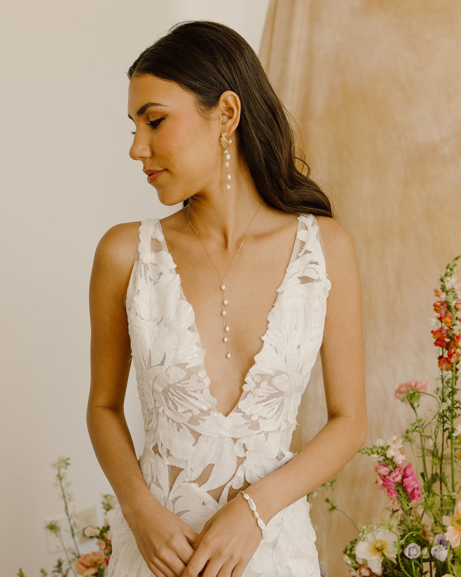 Gigi Pearl Earrings - Wander + Lust Jewelry