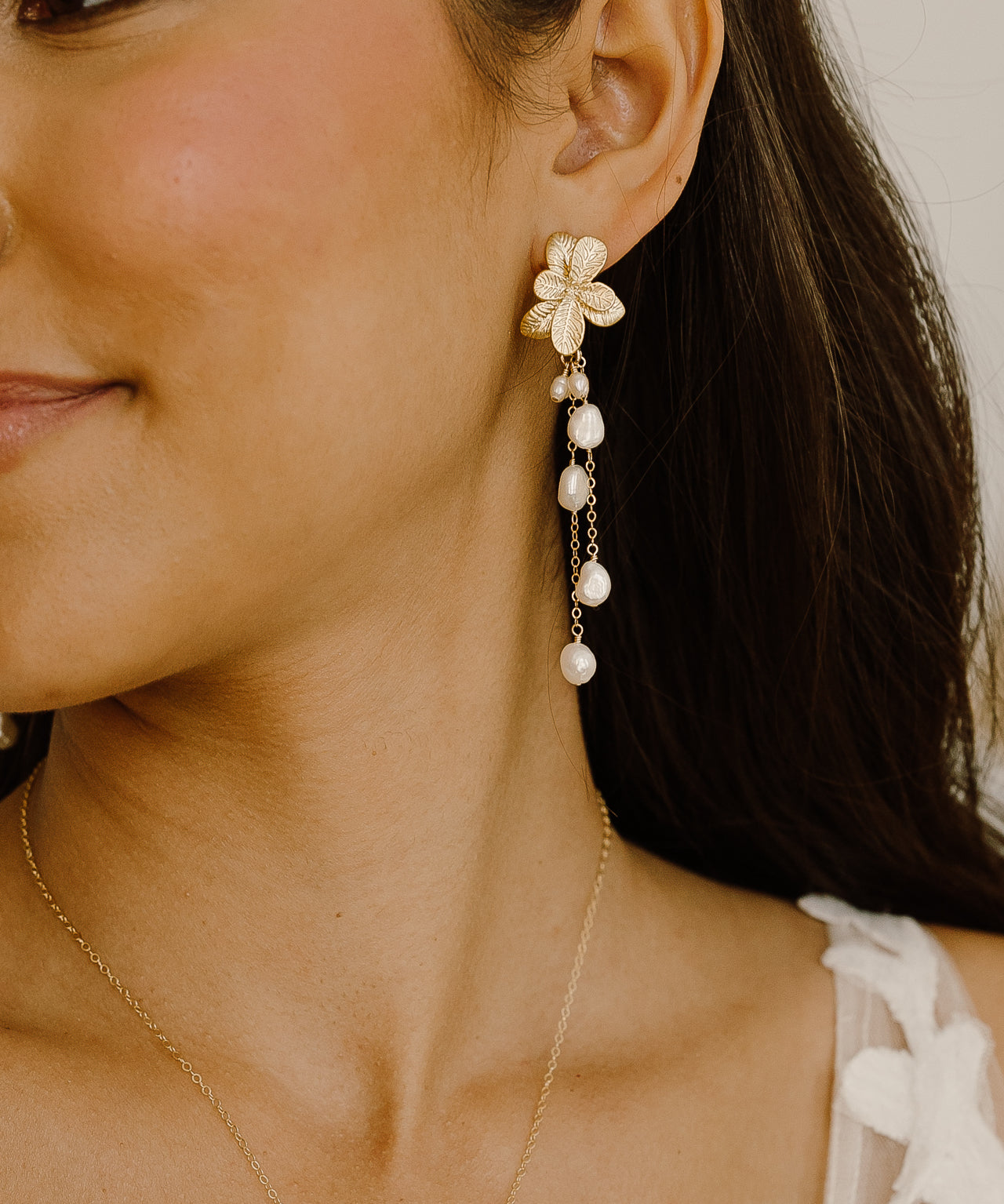 Gigi Pearl Earrings - Wander + Lust Jewelry