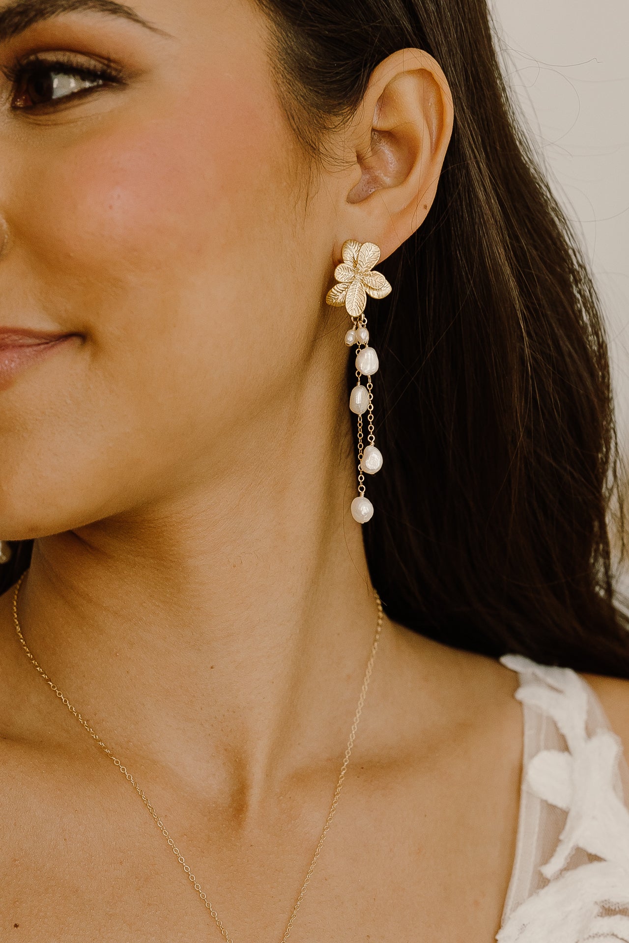 Gigi Pearl Earrings - Wander + Lust Jewelry