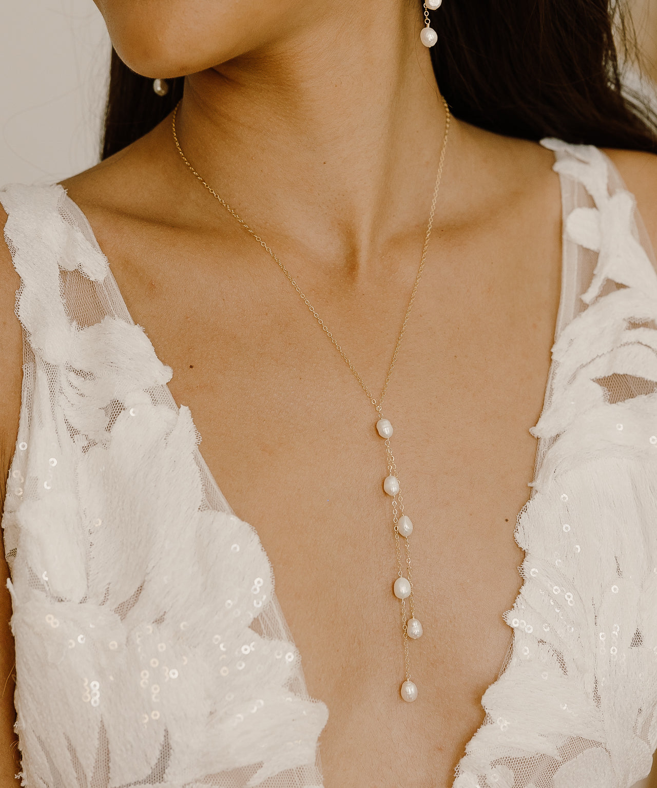 Gigi Pearl Necklace - Wander + Lust Jewelry