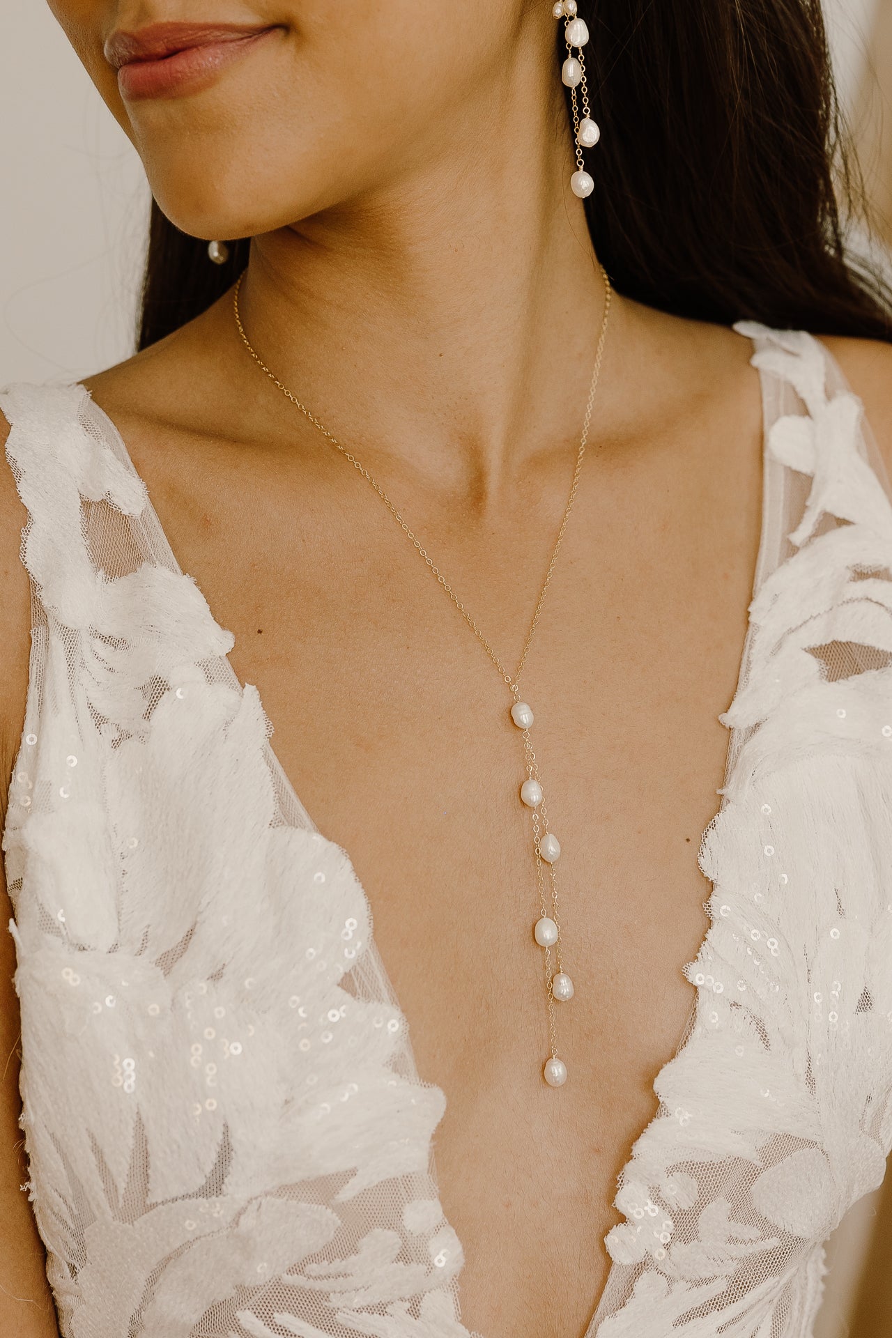 Gigi Pearl Necklace - Wander + Lust Jewelry