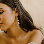 Lydia Pearl Earrings - Wander + Lust Jewelry