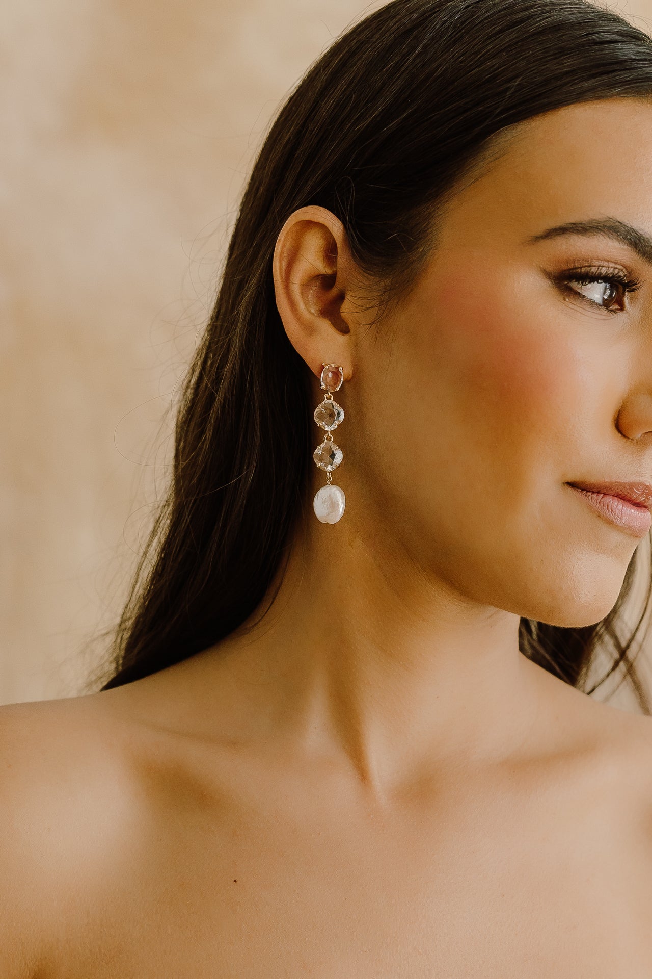 Brynn Pearl Drop Earrings - Wander + Lust Jewelry