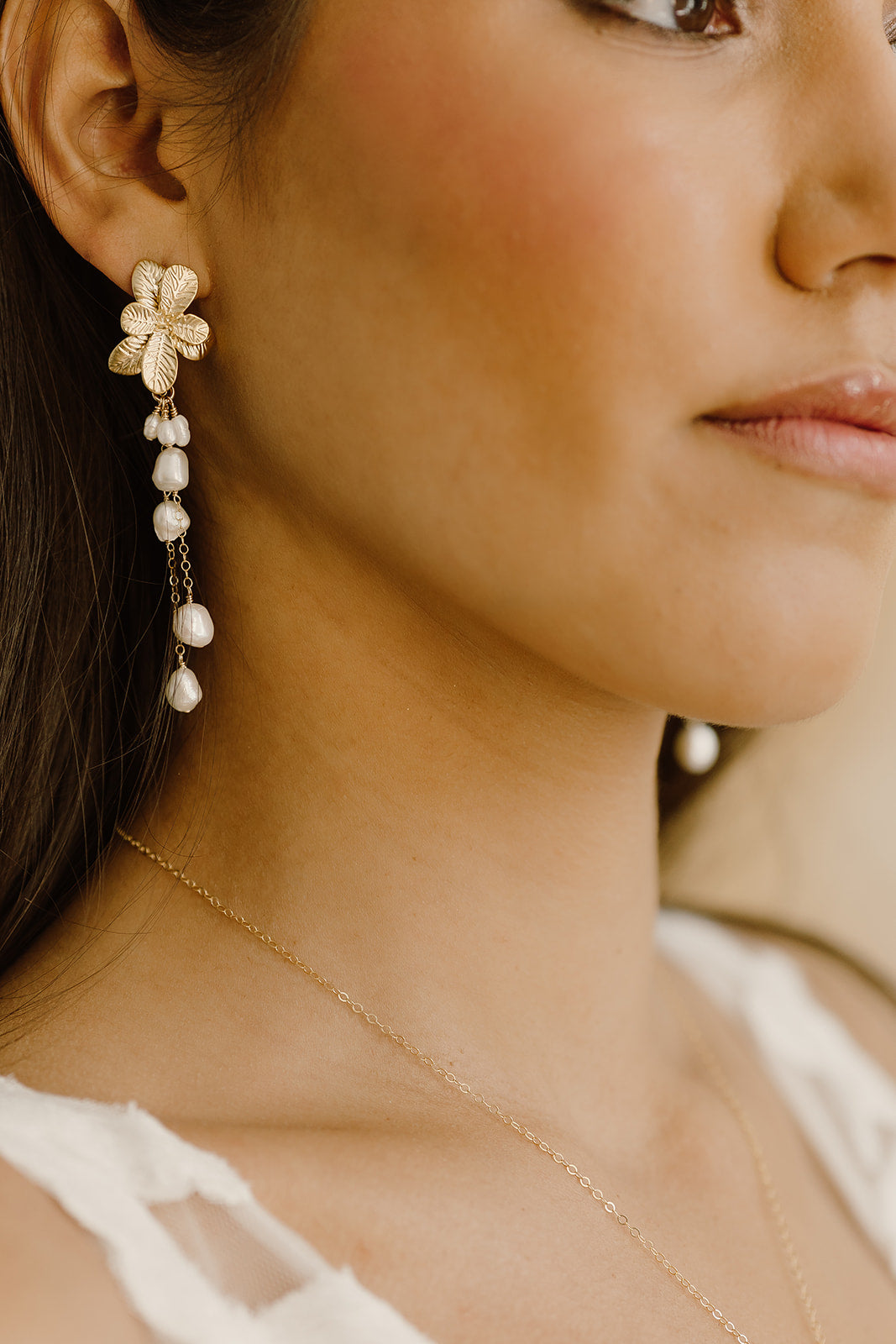 Gigi Pearl Earrings - Wander + Lust Jewelry