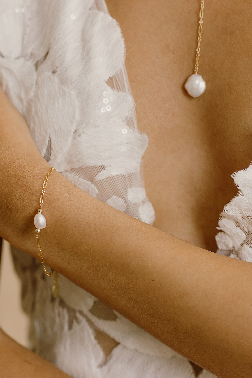 Delaney Pearl Bracelet - Wander + Lust Jewelry