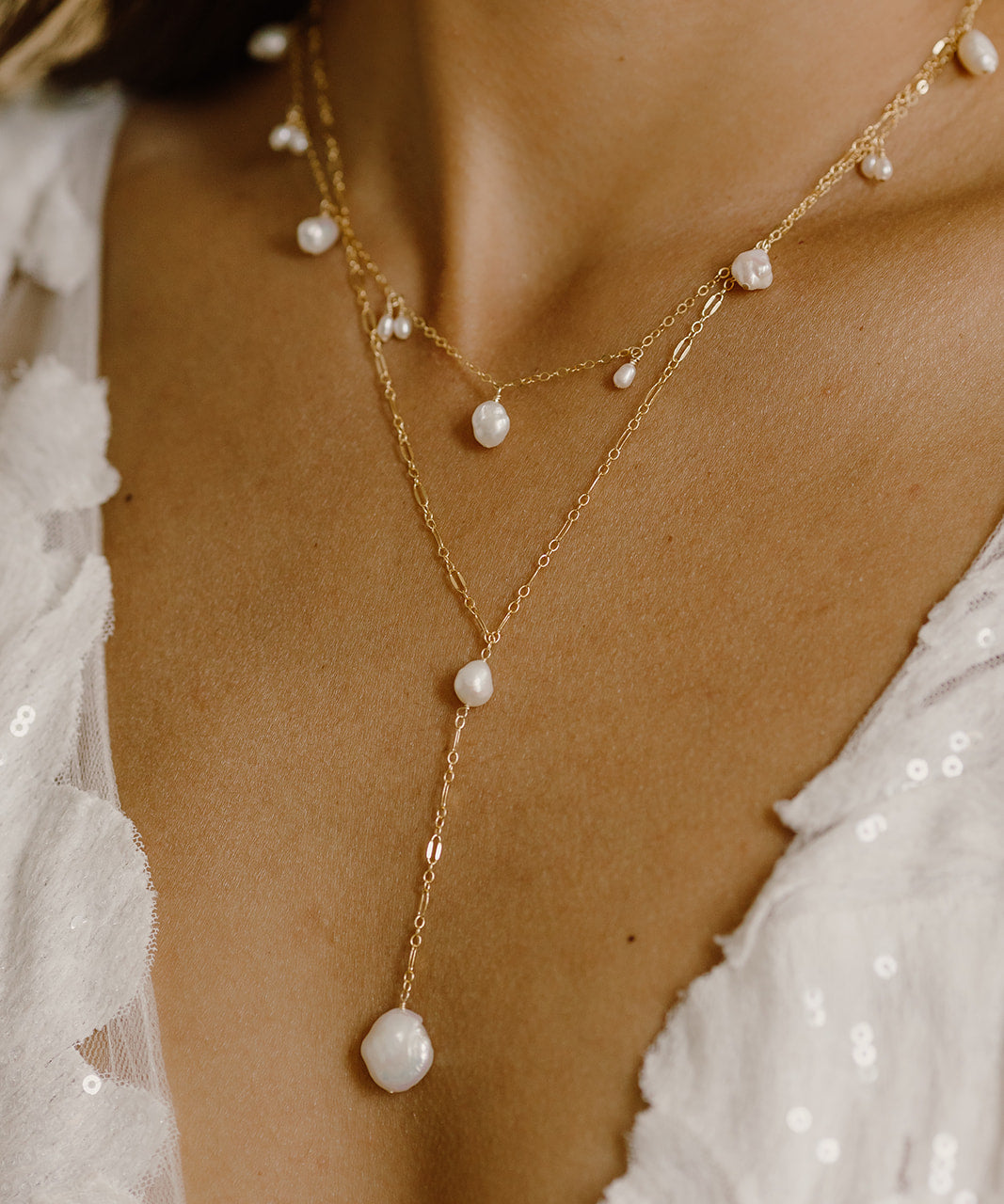 Delaney Pearl Choker - Wander + Lust Jewelry