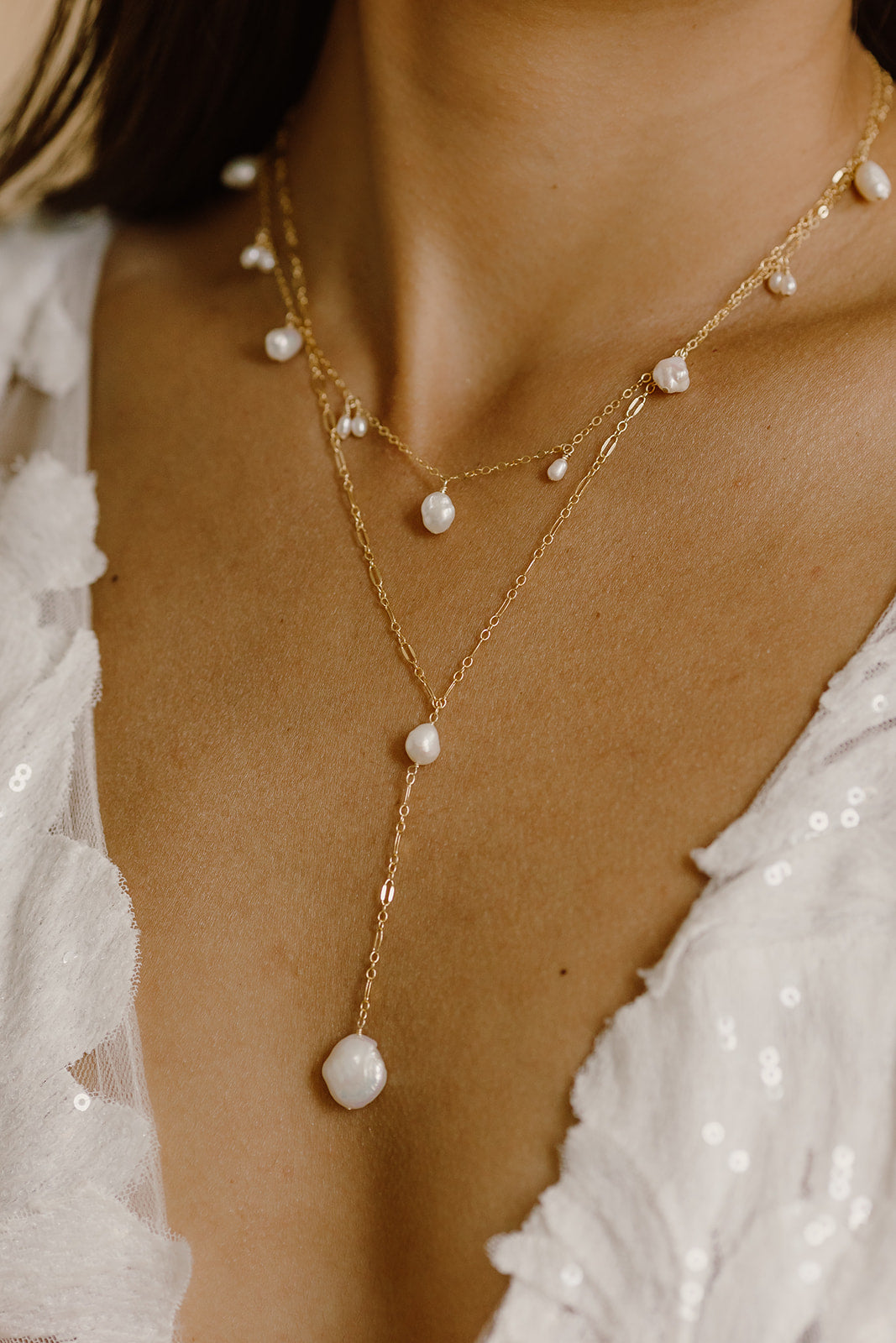 Delaney Pearl Choker - Wander + Lust Jewelry