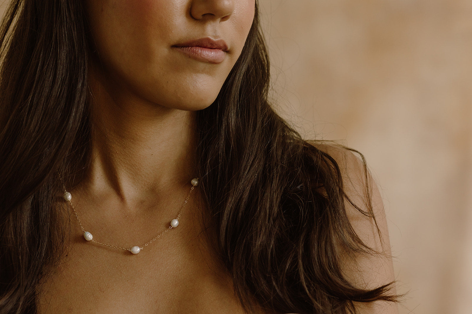 Leighton Pearl Necklace - Wander + Lust Jewelry
