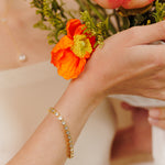 Georgina Pear Cut Tennis Bracelet - Wander + Lust Jewelry