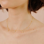 Mystic Sky Opal Necklace - Wander + Lust Jewelry