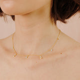 Mystic Sky Opal Necklace - Wander + Lust Jewelry