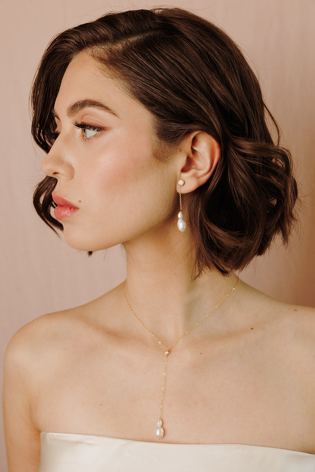 Cosette Pearl Necklace - Wander + Lust Jewelry