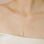 Cosette Pearl Necklace - Wander + Lust Jewelry