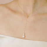 Cosette Pearl Necklace - Wander + Lust Jewelry