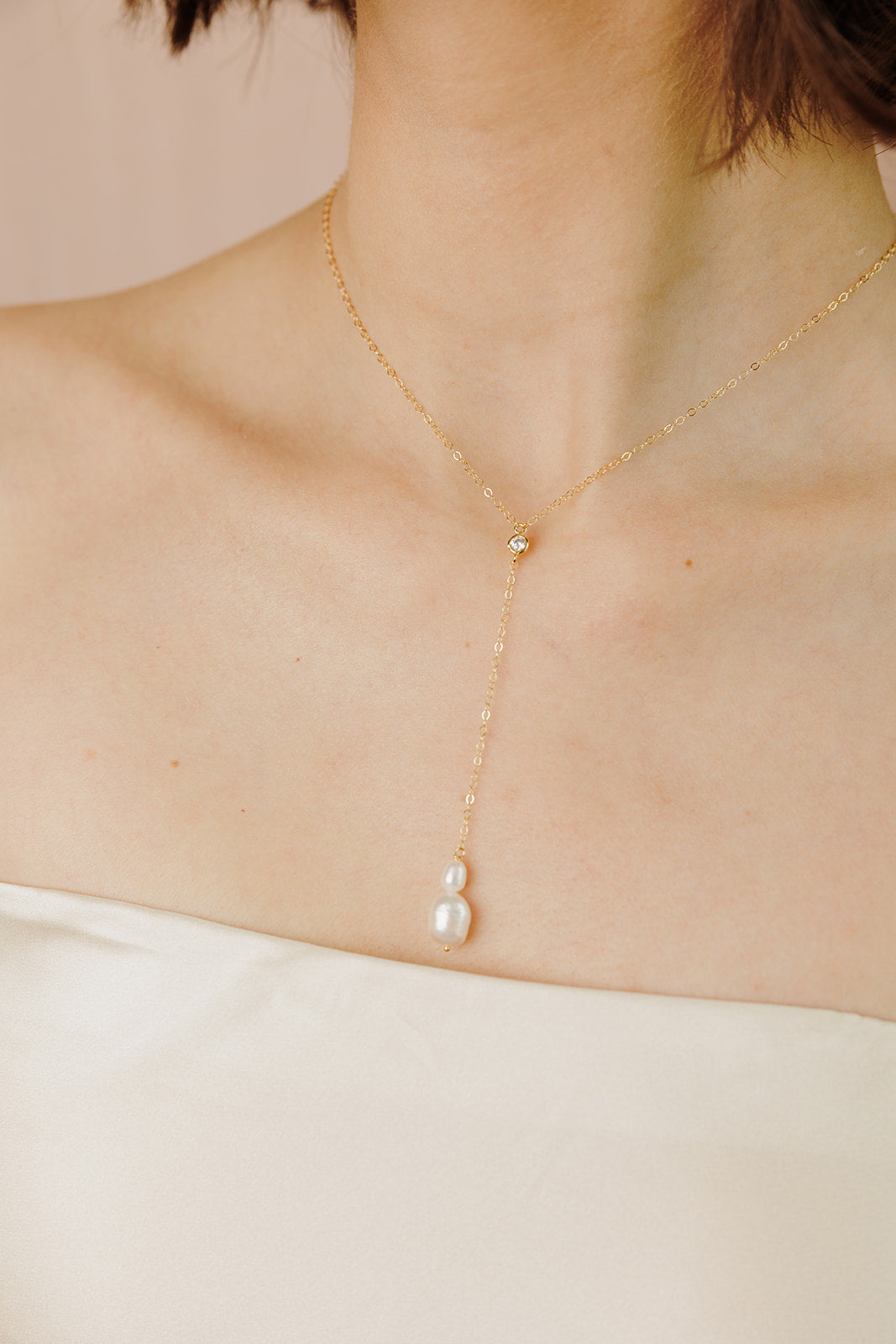 Cosette Pearl Necklace - Wander + Lust Jewelry