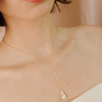 Cosette Pearl Necklace - Wander + Lust Jewelry