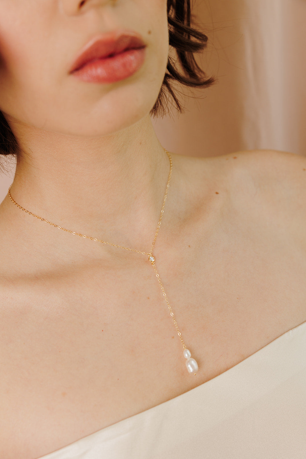 Cosette Pearl Necklace - Wander + Lust Jewelry