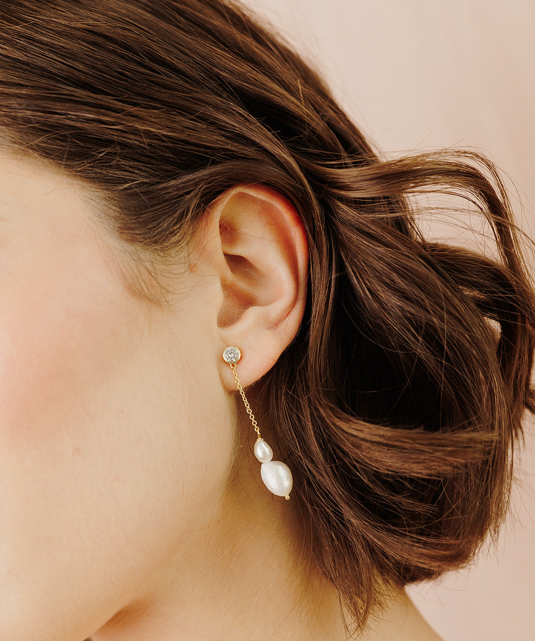 Cosette Pearl Dangle Earrings - Wander + Lust Jewelry
