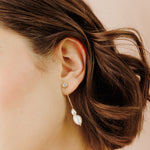 Cosette Pearl Dangle Earrings - Wander + Lust Jewelry