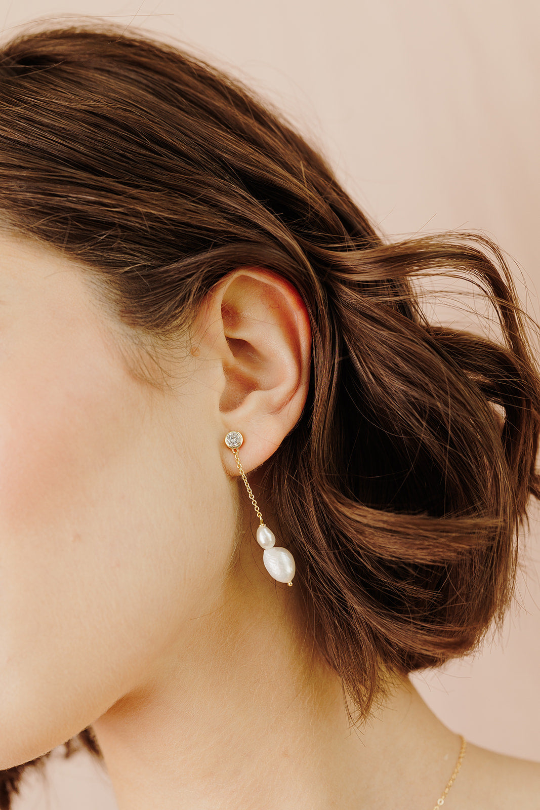 Cosette Pearl Dangle Earrings - Wander + Lust Jewelry
