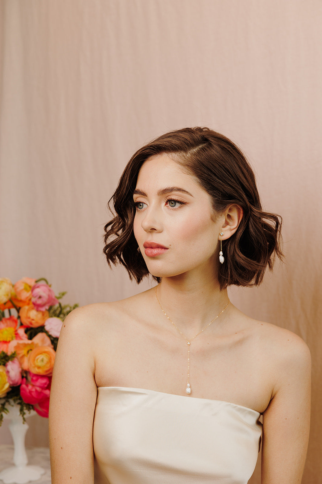 Cosette Pearl Necklace - Wander + Lust Jewelry