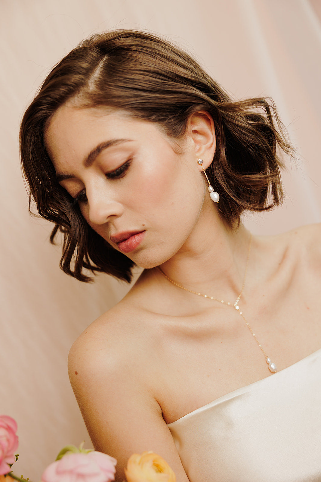 Cosette Pearl Dangle Earrings - Wander + Lust Jewelry