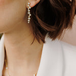 Celestial Cascade Drop Earrings - Wander + Lust Jewelry