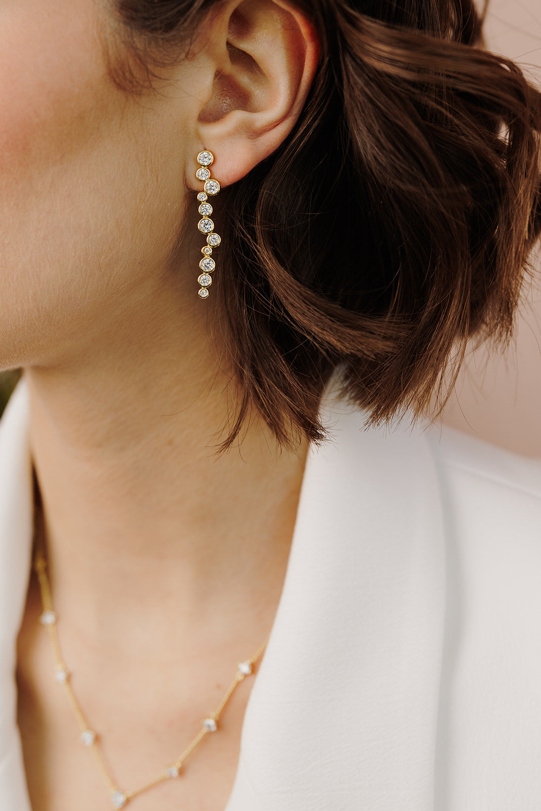 Celestial Cascade Drop Earrings - Wander + Lust Jewelry