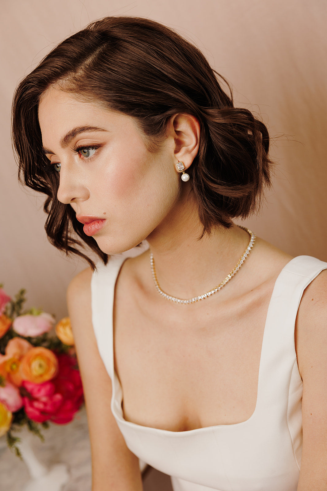 Amelia Pearl Drop Earrings - Wander + Lust Jewelry
