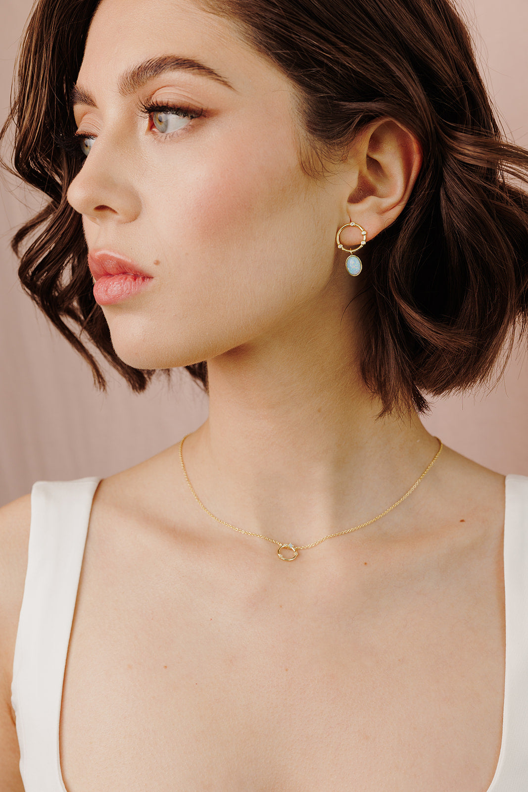 Orbital Glow Opal Drops - Wander + Lust Jewelry