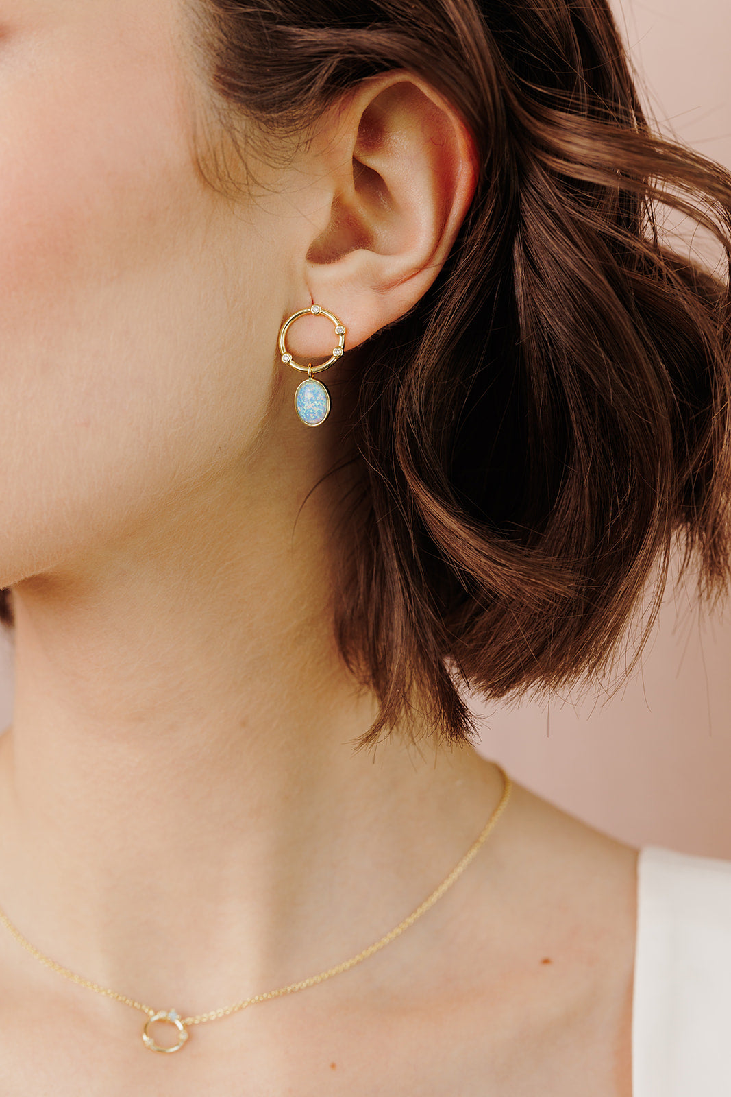 Orbital Glow Opal Drops - Wander + Lust Jewelry