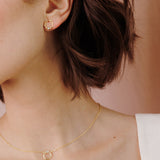 Orbital Glow Opal Studs - Wander + Lust Jewelry