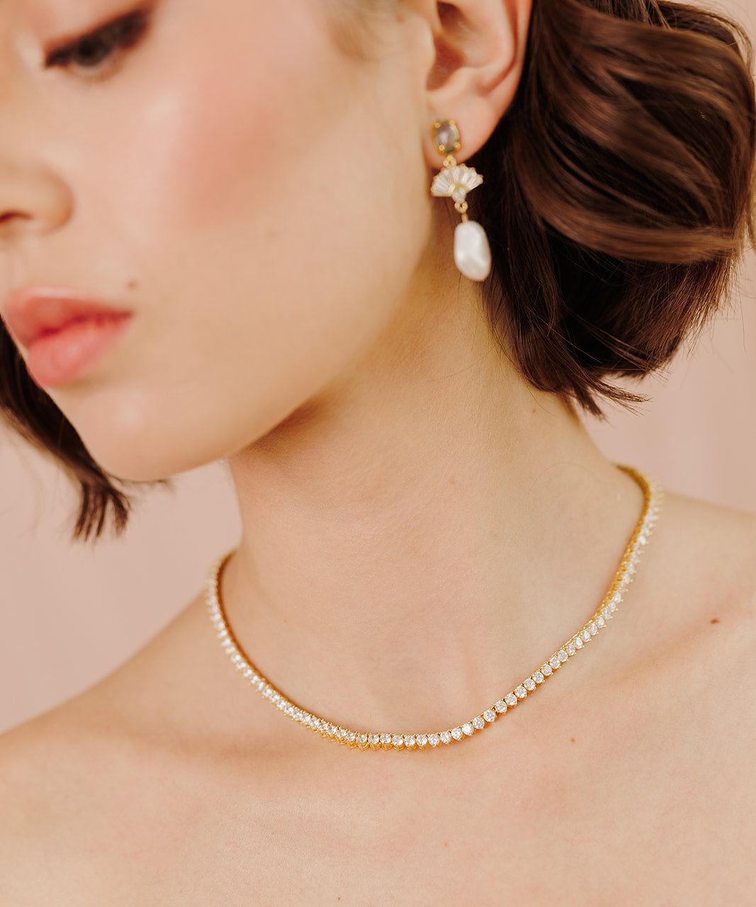 Bella Classic Tennis Necklace - Wander + Lust Jewelry