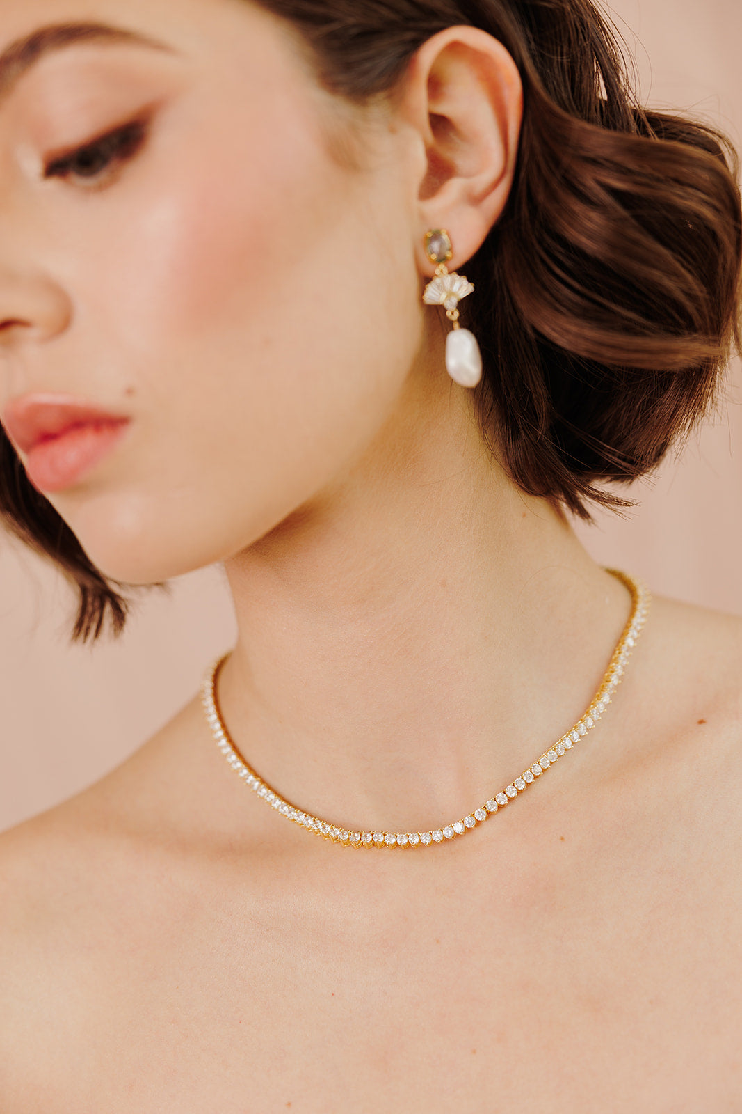 Bella Classic Tennis Necklace - Wander + Lust Jewelry